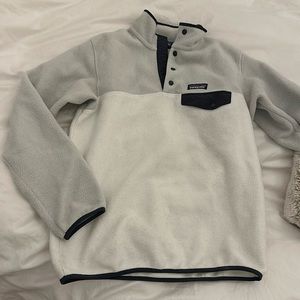 Patagonia half button fleece synchilla size S